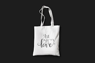 create professional custom tote bag designs