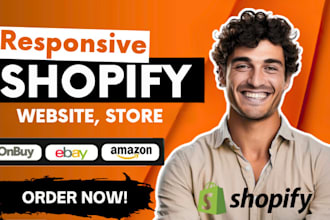 design shopify dropshipping store, shopify store design shopify website redesign