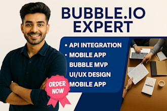 build, fix, scale your bubble io or adalo app mvp, saas, API integration expert