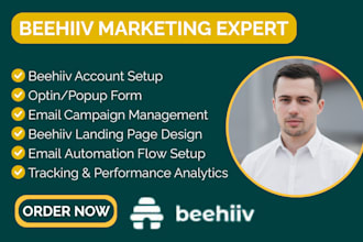 do beehiiv landing page beehiiv email newsletter beehiiv email automation