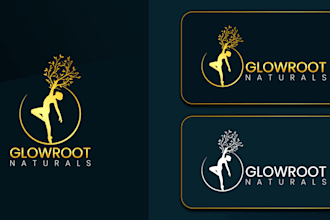 create a luxury modern minimalist logo design for your business
