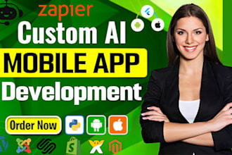 develop ai software website ai saas app ai chatbot ai chatgpt app twilio rasa ai