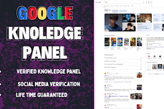 edit ,create a google knowledge panel