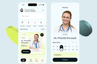 build ticket booking app, appointment booking app, event booking app or website