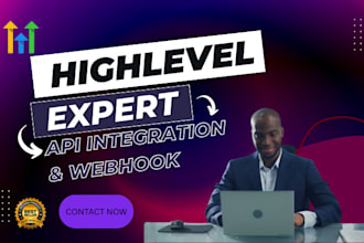 do ghl API integration and webhook for snapshot, contact automation, ai