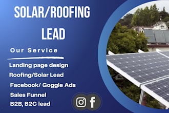 do roofing lead, solar lead, home owners lead, business sales lead