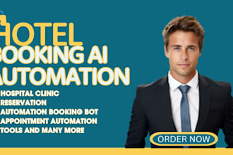 build resy restaurant reservation bot, hotel booking bot, flights booking bot