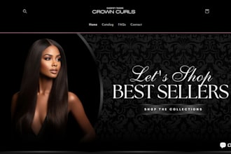 do hair extension store shopify store beauty website hair website
