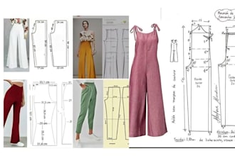 design sewing patterns and provide accurate size grading for all garment types