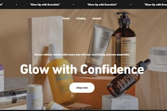 design wix skincare website wix jewelry website wix fashion website