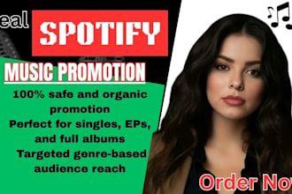do spotify music promotion, spotify album promotion