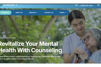 build squarespace mental health website therapy counseling website
