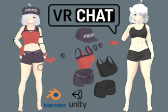 create 3d clothing texture setup upload your vrchat avatar for PC and quest