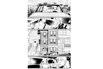 draw traditional 2d line art 2d illustration comic line art illustration