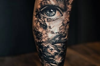 create professionally design your sleeve tattoo
