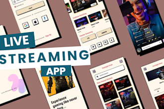 develop live streaming app music streaming app live streaming music streaming