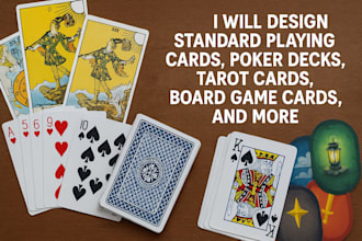 design custom playing cards and poker cards