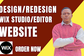 build wix website design, wix website redesign, redesign booking studio business