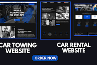 car rental website towing website car rental website