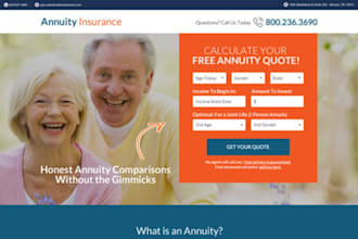 do retirement planning leads annuity leads pension leads final expense website
