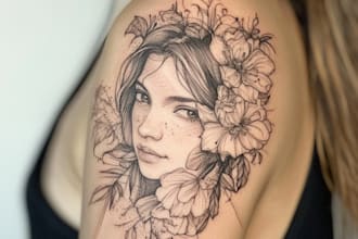 make custom tattoo design for you