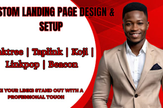 design and personalize your linktree taplin koji linkpop and beacon pages