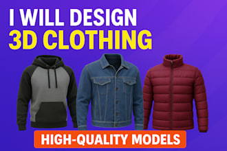 create stunning 3d clothing designs for fashion ecommerce