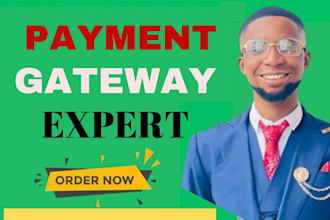integrate paypal or stripe payment gateway to your wordpress or shopify website