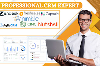 zendesk freshsales agile crm capsule automation cinc nutshell nimble integration
