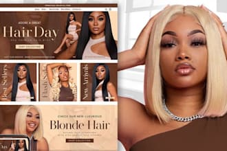 hair extension website, wix hair extension, hair extension shopify store