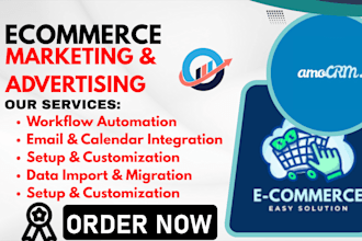 setup crmone marketing and advertising hubspot oracle eloqua highlevel amocrm