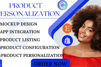 do etsy shopify personalization teeinblue customily zakeke personalized product