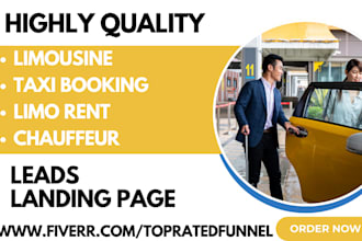 generate limousine leads suv taxi booking limo rent chauffeur rolls royce leads