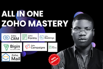 zoho crm zoho one zoho campaign zoho marketing zoho forms zoho recruit