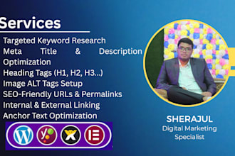 audit and optimize your site with on page SEO