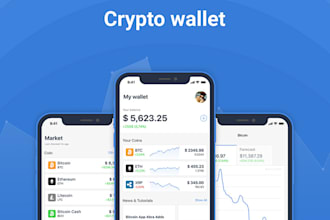 do crypto wallet app, fintech app, trading app, blockchain, money transfer app