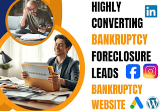 generate bankruptcy leads tax delinquent bankruptcy law leads foreclosure leads