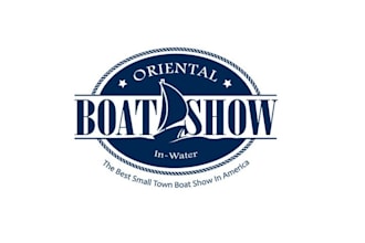 design oriental boat show logo