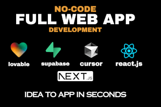 build lovable supabase ai saas app react js next js stripe integration bolt new