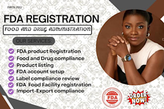 do for issuance of import permit and fda registration in USA for any food items