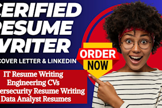 write IT tech project manager software engineering cybersecurity resume