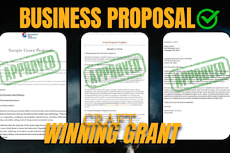 do winning financial proposal grant, craft grant, grant reseach fund nonprofits