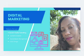 be a professional social meadia mananager and content creater