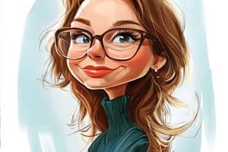 draw professional cartoon avatars that look like you