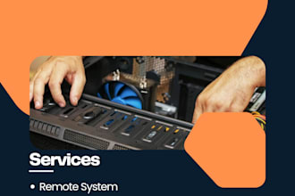 provide remote tech support and solve PC problems
