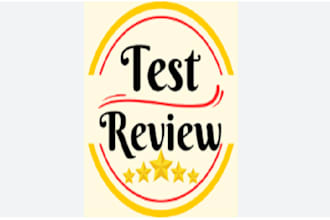 test and review your website, mobile app, or shopify app reviews