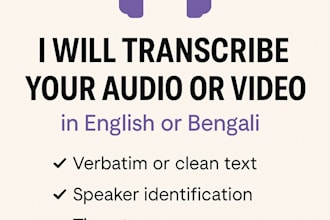 transcribe podcast, youtube audio or video to text
