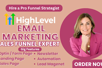 gohighlevel landing page gohighlevel sales funnel go high level website expert