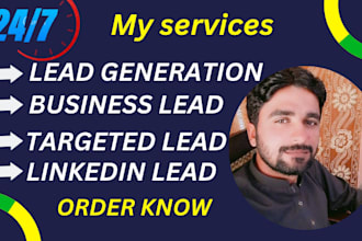 b2b lead generation and contact list for your business,linkedin sales navigator