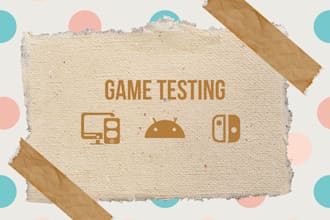test and review your game